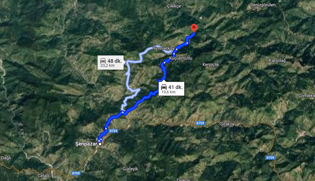 KASTAMONU ŞENPAZAR KÜÇÜKMUTLU  KÖYÜNDE  784  M² TARLA SATILIKTIR - KASTAMONU ŞENPAZAR fotoğraf 5